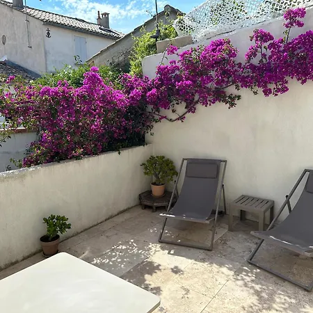 3 Etoiles Terrasse Ou Patio Intra-muros Aigues-Mortes