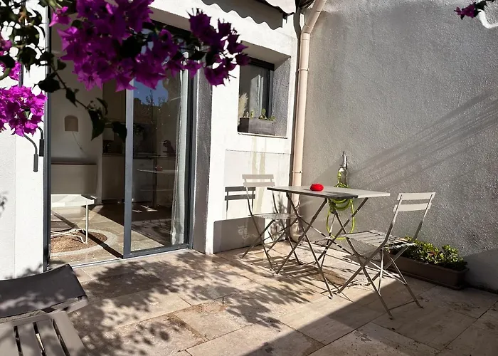 3 Etoiles Terrasse Ou Patio Intra-muros Aigues-Mortes