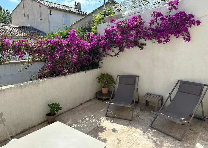 3 Etoiles Terrasse Ou Patio Intra-muros Aigues-Mortes